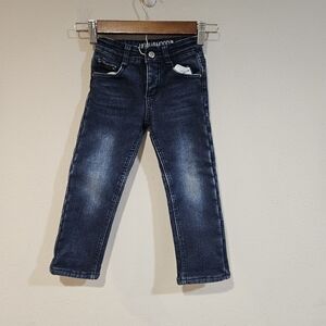 Hollywood Slim Straight Fleece Jeans
